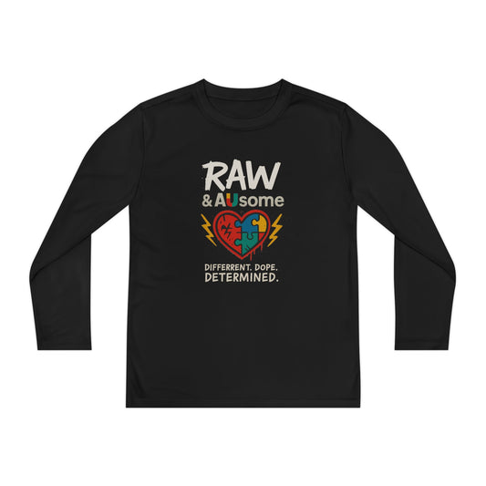 Raw & Ausome Youth Tee – Bold, Proud, Unstoppable